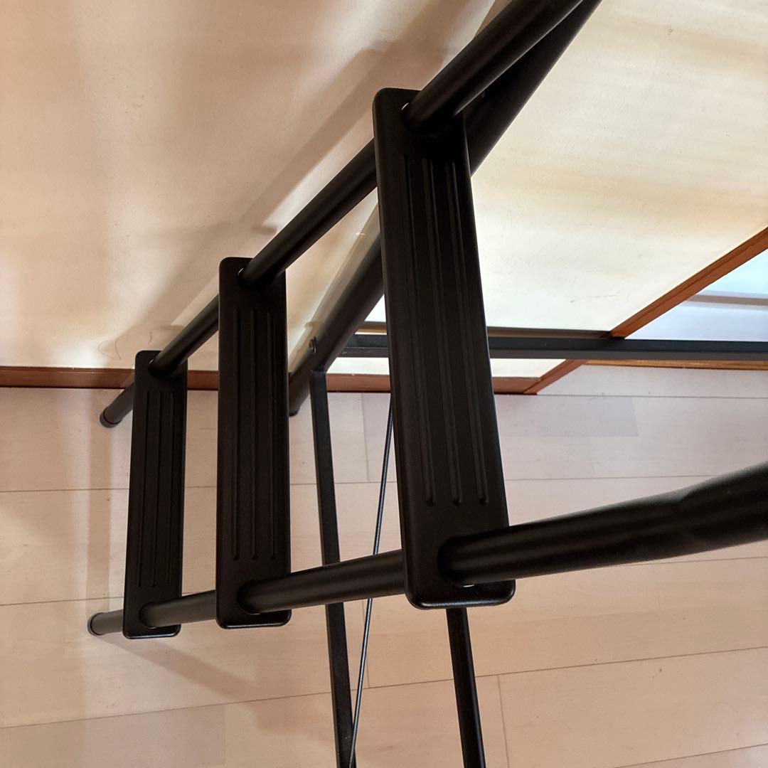 ロフトベッド シングルサイズ ブラック