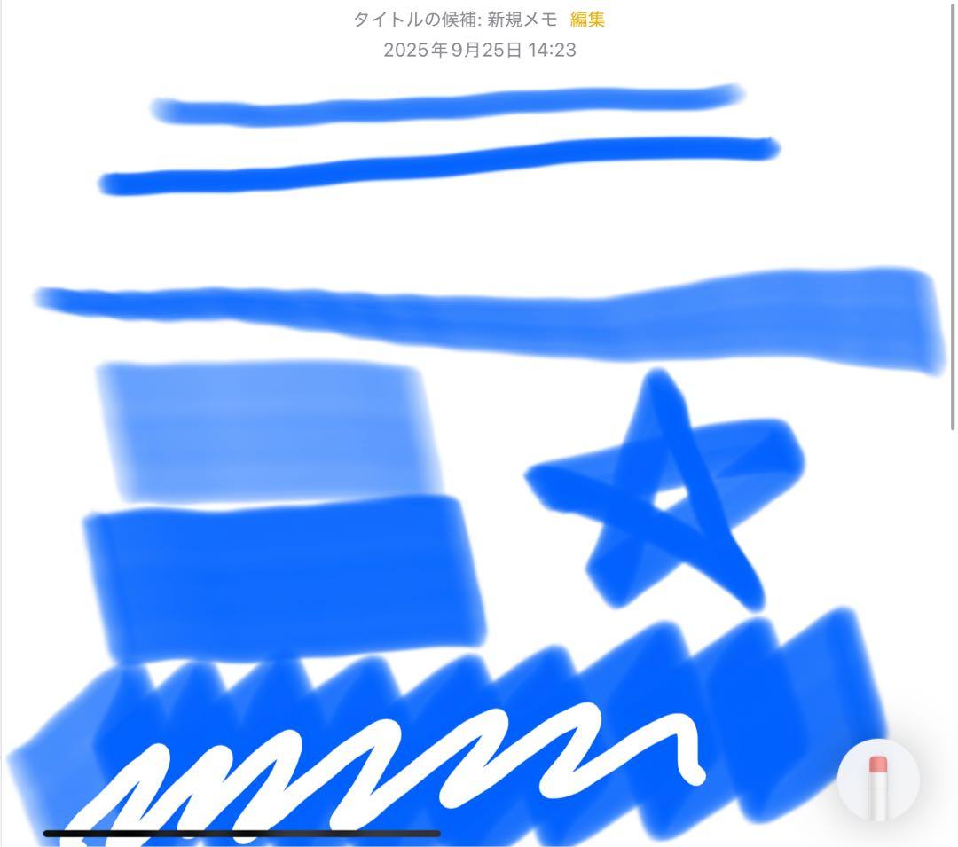 正常動作確認済み　Apple Pencil 第2世代　MU8F2J/A　ss1