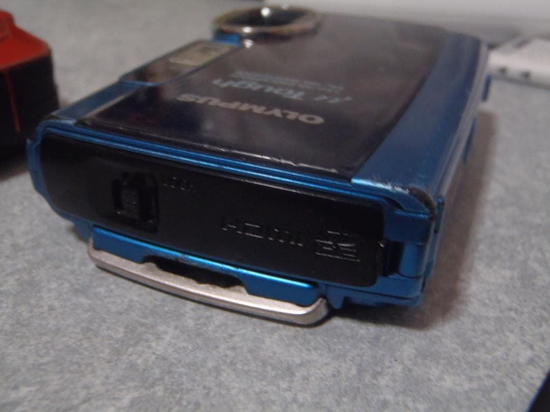 ❤️動作品❤️OLYMPUS μTOUGH-3000❤️人気色ブルー★防水カメラ