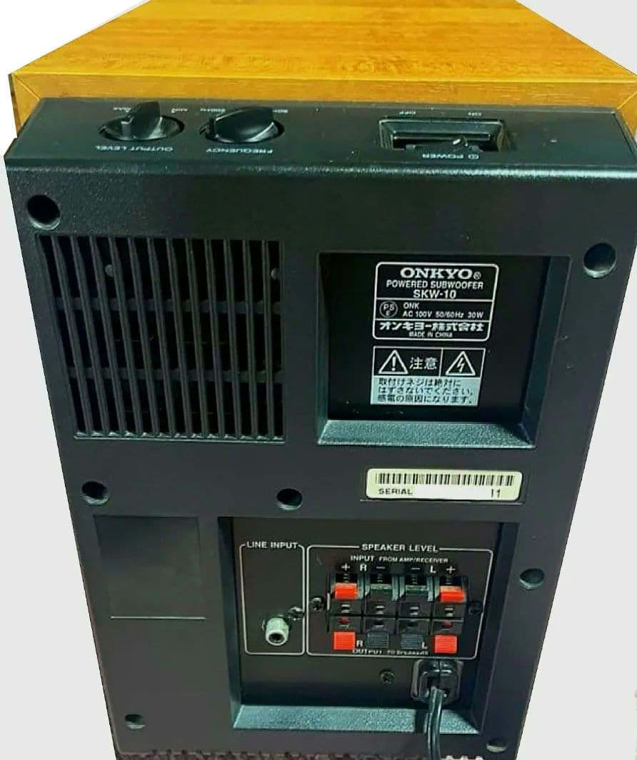 ■■ONKYO　SKW-10 サブウーファー