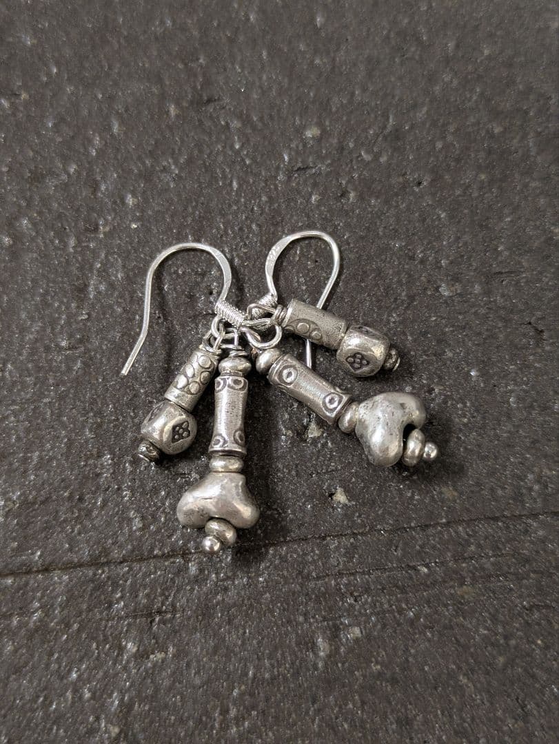 カレン族シルバーピアス