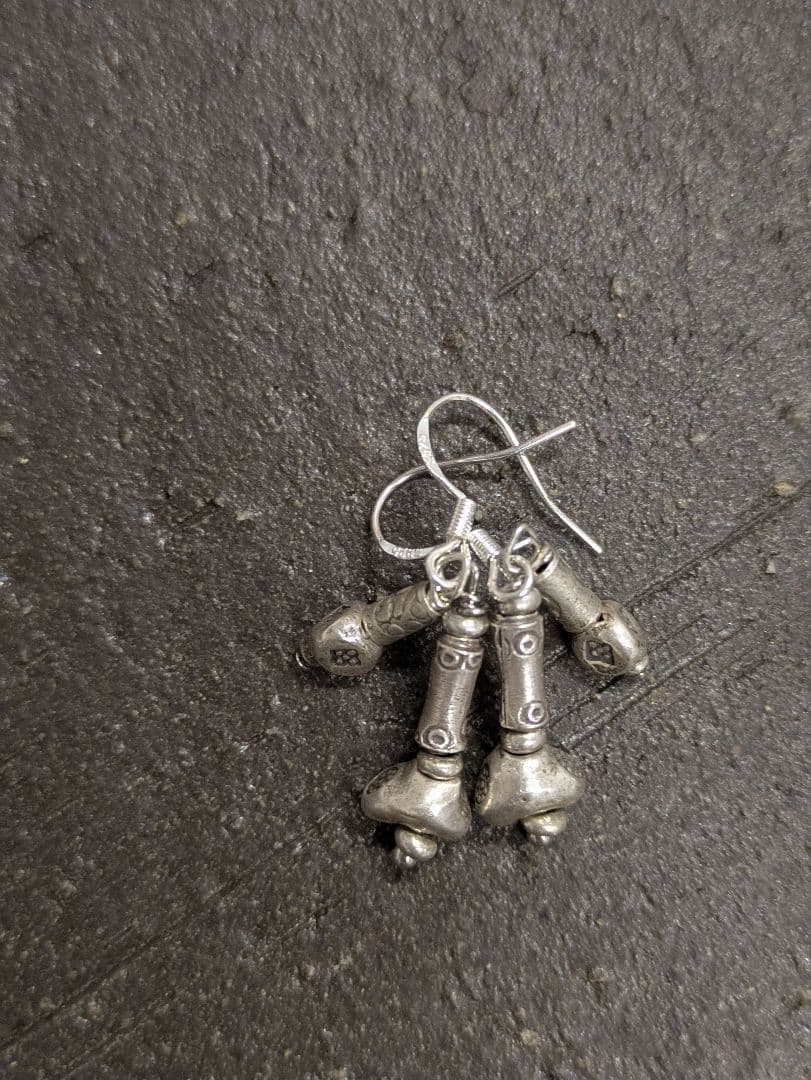 カレン族シルバーピアス