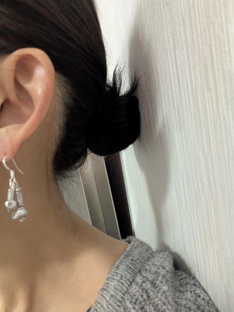 カレン族シルバーピアス