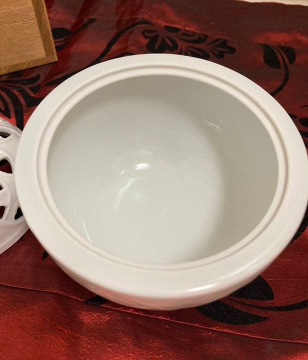 【超美品】平戸窯悦山/こまつなぎ香炉/茶道具/三川内焼