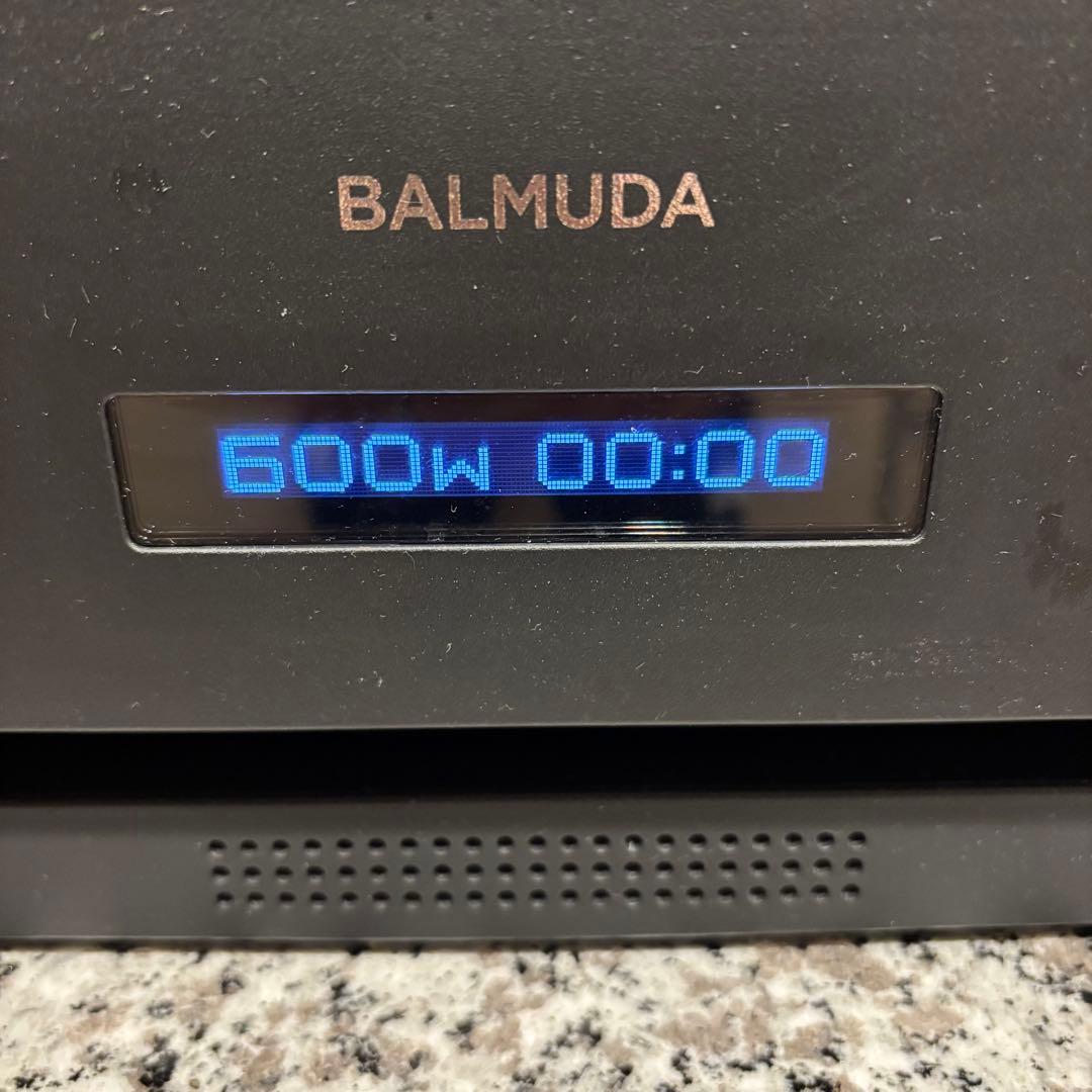 BALMUDA オーブンレンジ　ジャンク品 K04A-BK ブラック