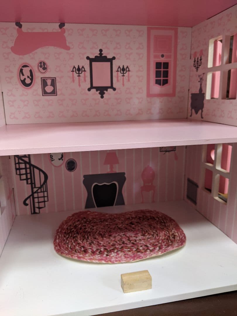 フランス製　ジャノー社ドールハウス　おままごと道具　検)文化人形