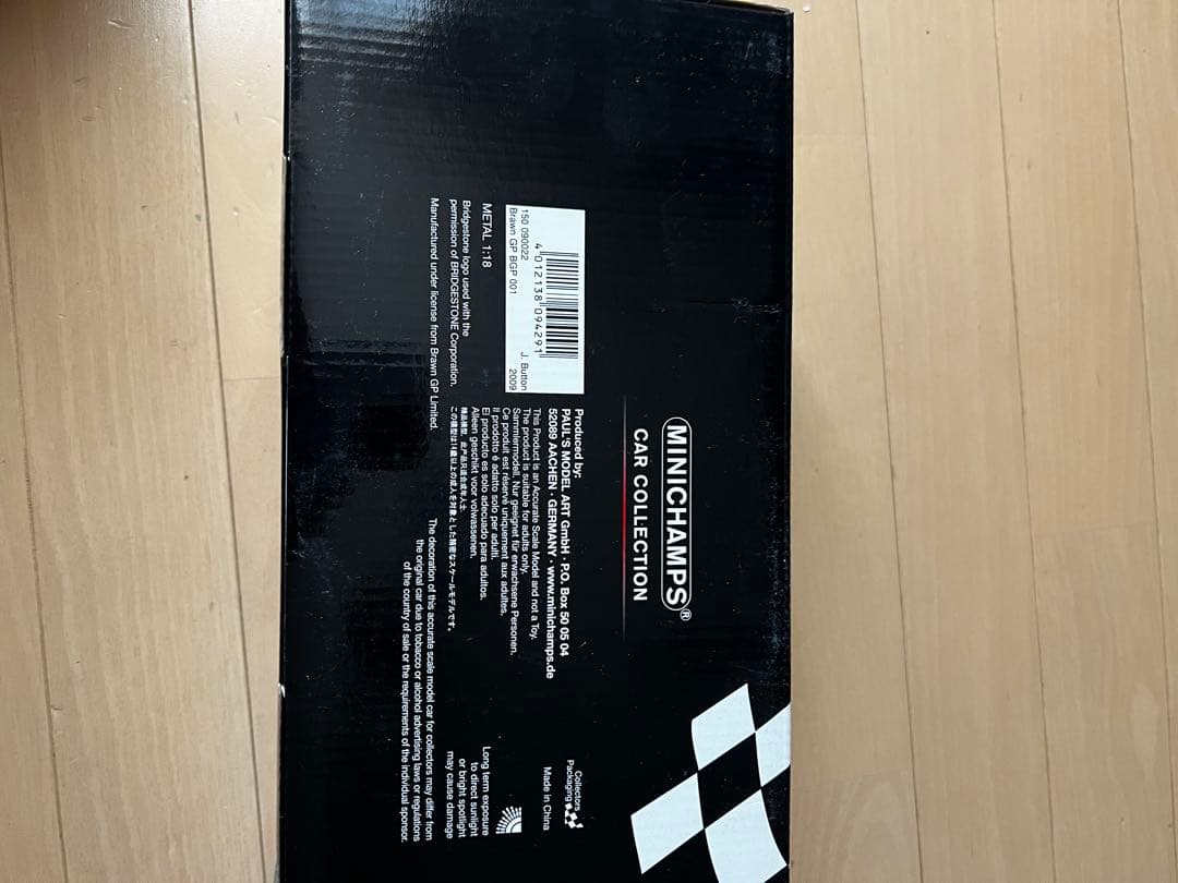 美品 1/18 モデファイモデル ジェンソン・バトン ブラウン GP 2009年