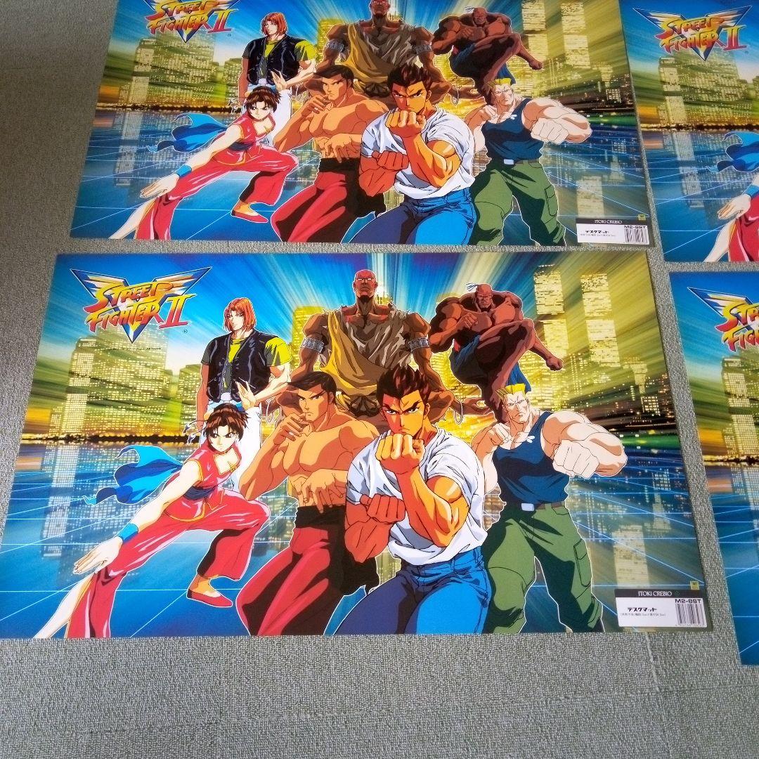 ストリートファイター II ポスター86✕53 美品4枚１枚オマケの5枚セット