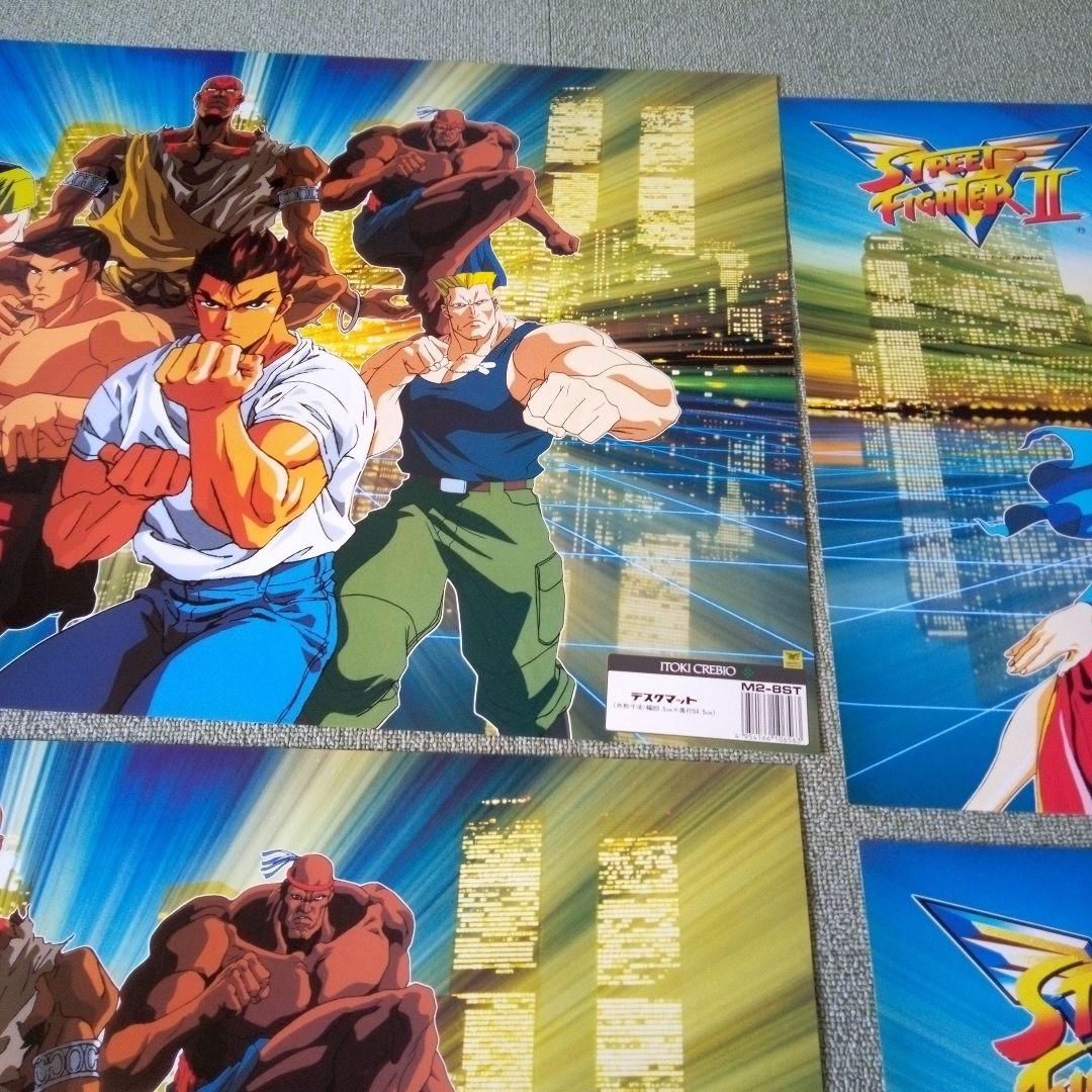 ストリートファイター II ポスター86✕53 美品4枚１枚オマケの5枚セット