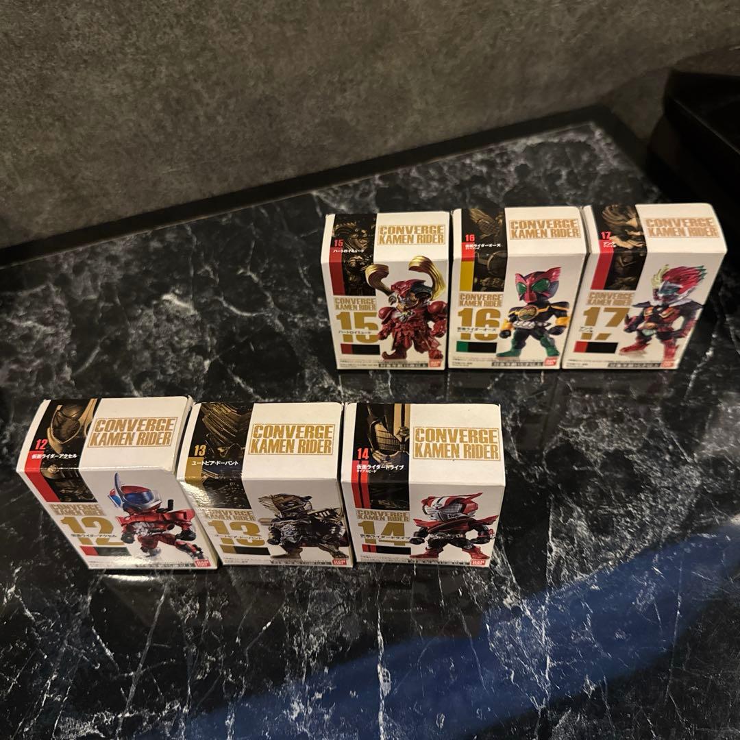 バンダイ CONVERGE KAMEN RIDER 6体セット