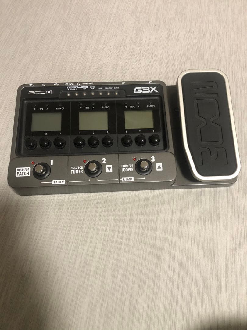 ZOOM G3X マルチエフェクター ACアダプター　取り扱い説明書付き