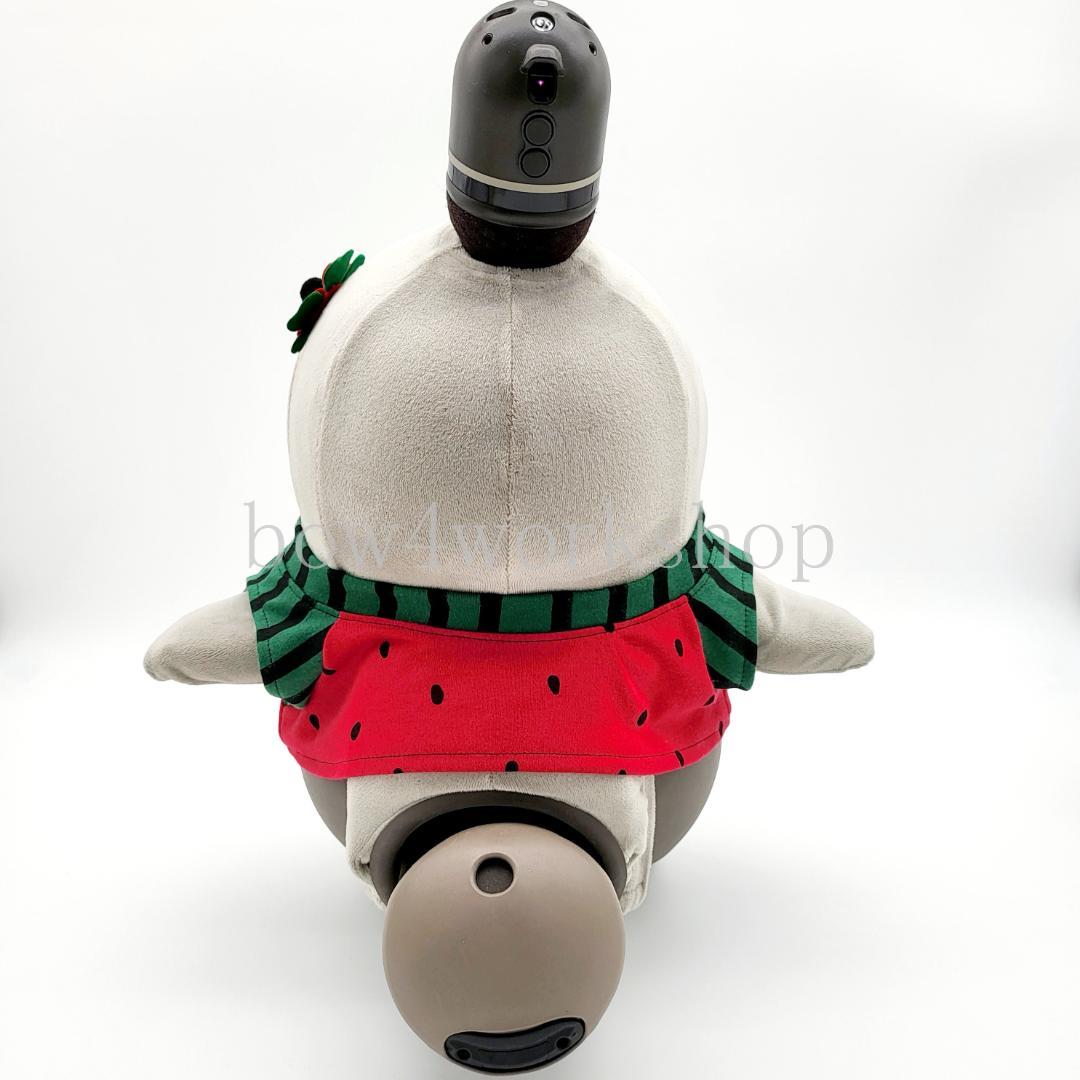 LOVOT ラボットの服ハンドメイド甚平型スイカプリントTシャツ(レッドセット）