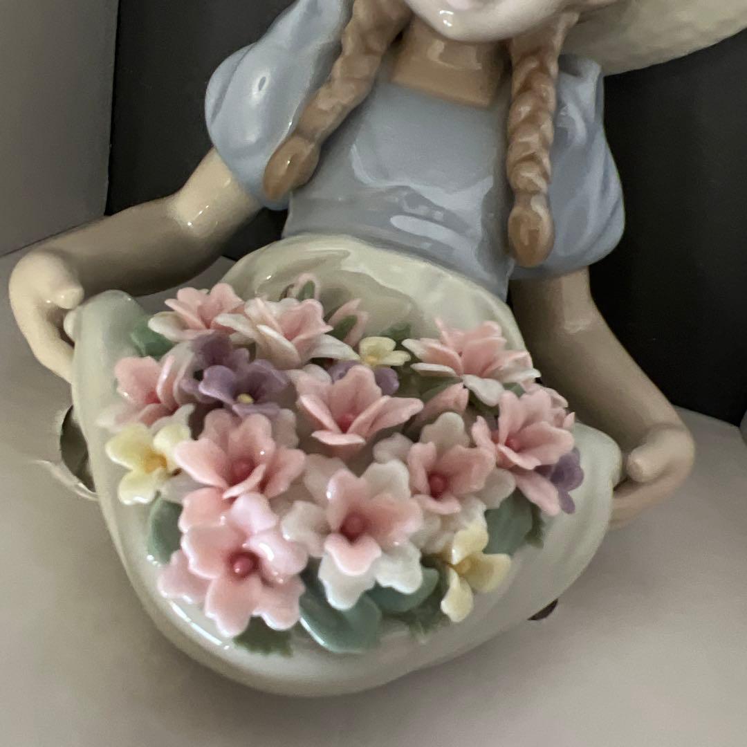 新品リヤドロ　Bountiful blossoms たくさん摘めたよ！