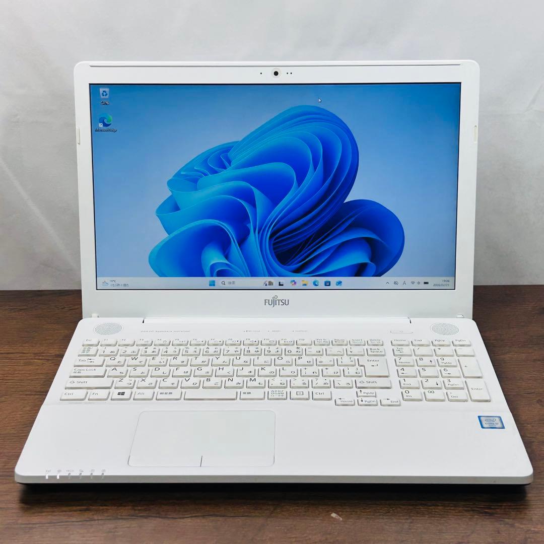 オフィス付きノートパソコン■高性能i7■SSD500GBメモリ増設可■W11最新