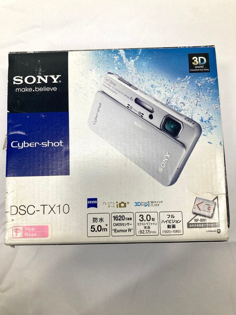 1713N9レ SONY Cyber-shot DSC-TX10 ピンク カメラ