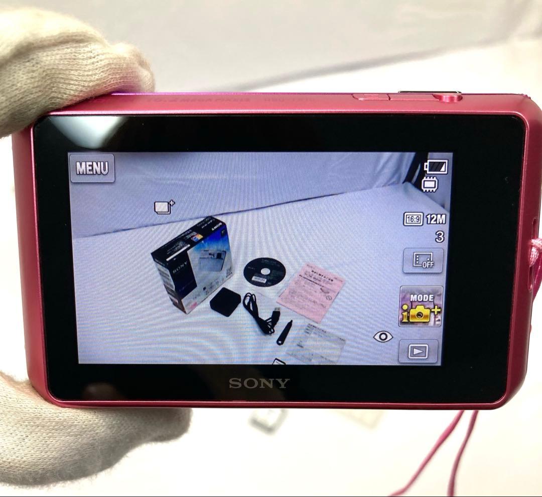 1713N9レ SONY Cyber-shot DSC-TX10 ピンク カメラ