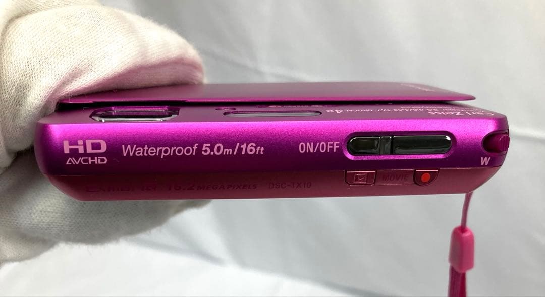 1713N9レ SONY Cyber-shot DSC-TX10 ピンク カメラ