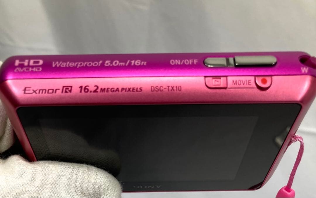 1713N9レ SONY Cyber-shot DSC-TX10 ピンク カメラ