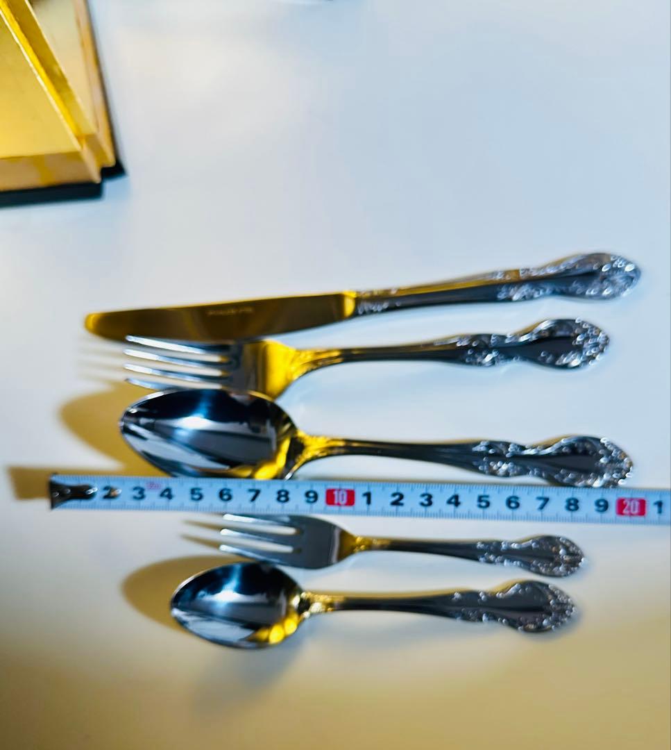 カトラリーセット　昭和レトロ　30本