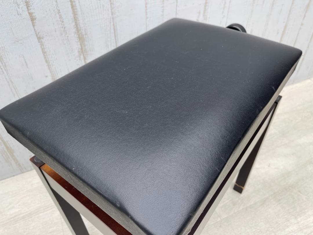 KAWAI ピアノ椅子 高さ調節可能 角椅子 ベンチタイプ 電子ピアノ