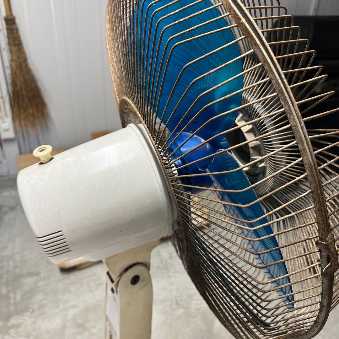 昭和レトロ ナショナル 大型業務用扇風機 動作確認済み