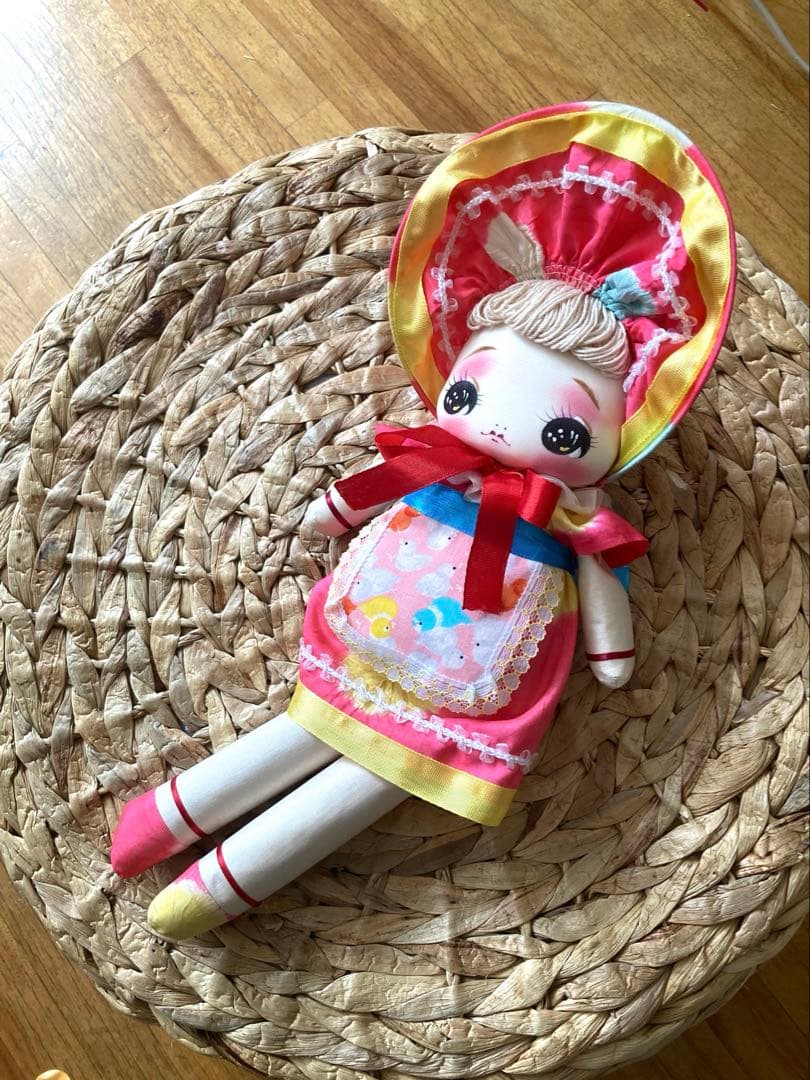 つきもとつきこの文化人形 レトロポップ ヘロヘロ人形 昭和レトロ 文化人形