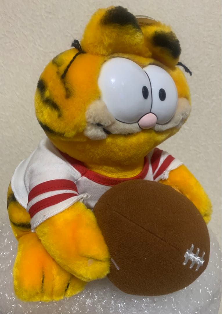 昭和レトロ　ガーフィールド　ぬいぐるみ　タグ付き　ビンテージ　DAKIN製