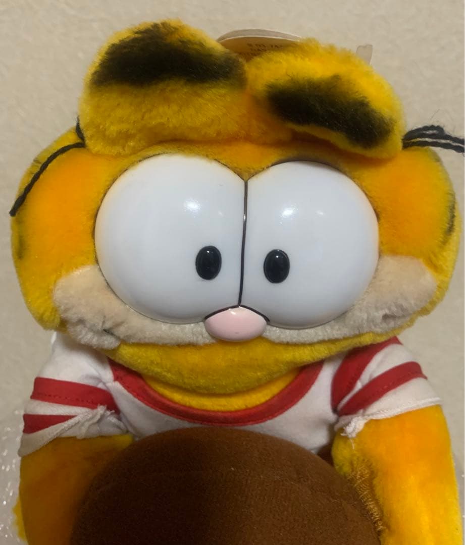 昭和レトロ　ガーフィールド　ぬいぐるみ　タグ付き　ビンテージ　DAKIN製