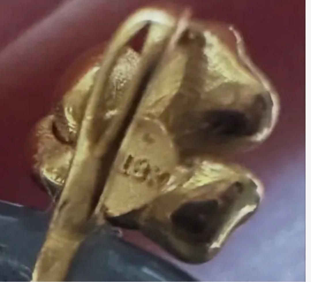 18K金製バチカン.ミャンマー産高級天然氷種本翡翠 仏像ペンダント ネックレス