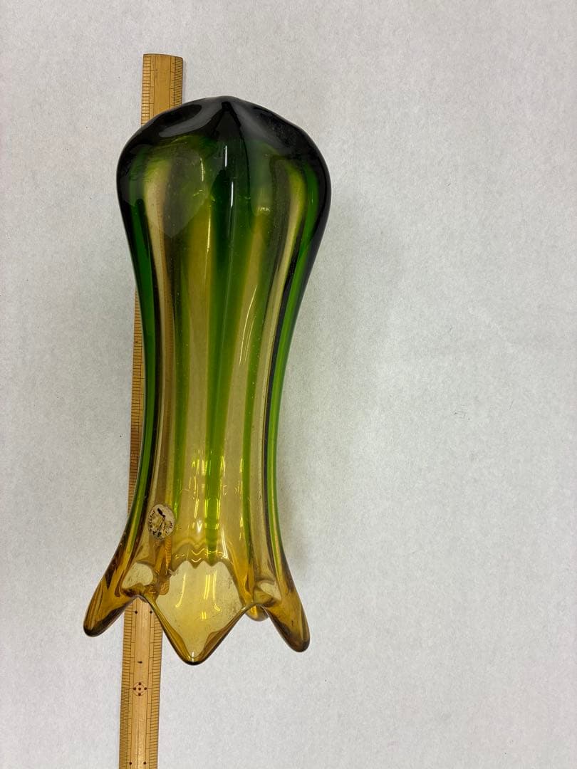 ガラス製花瓶　星型　花器