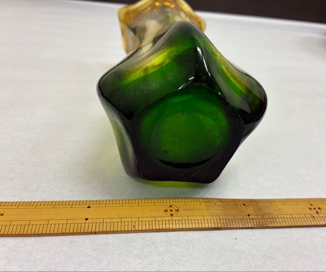 ガラス製花瓶　星型　花器