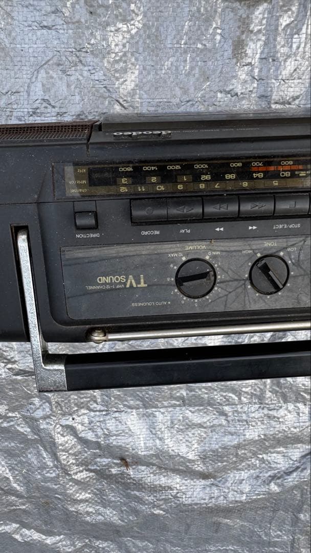 deodeo CDラジカセ オートリバース　MODEL NO.DDC-5