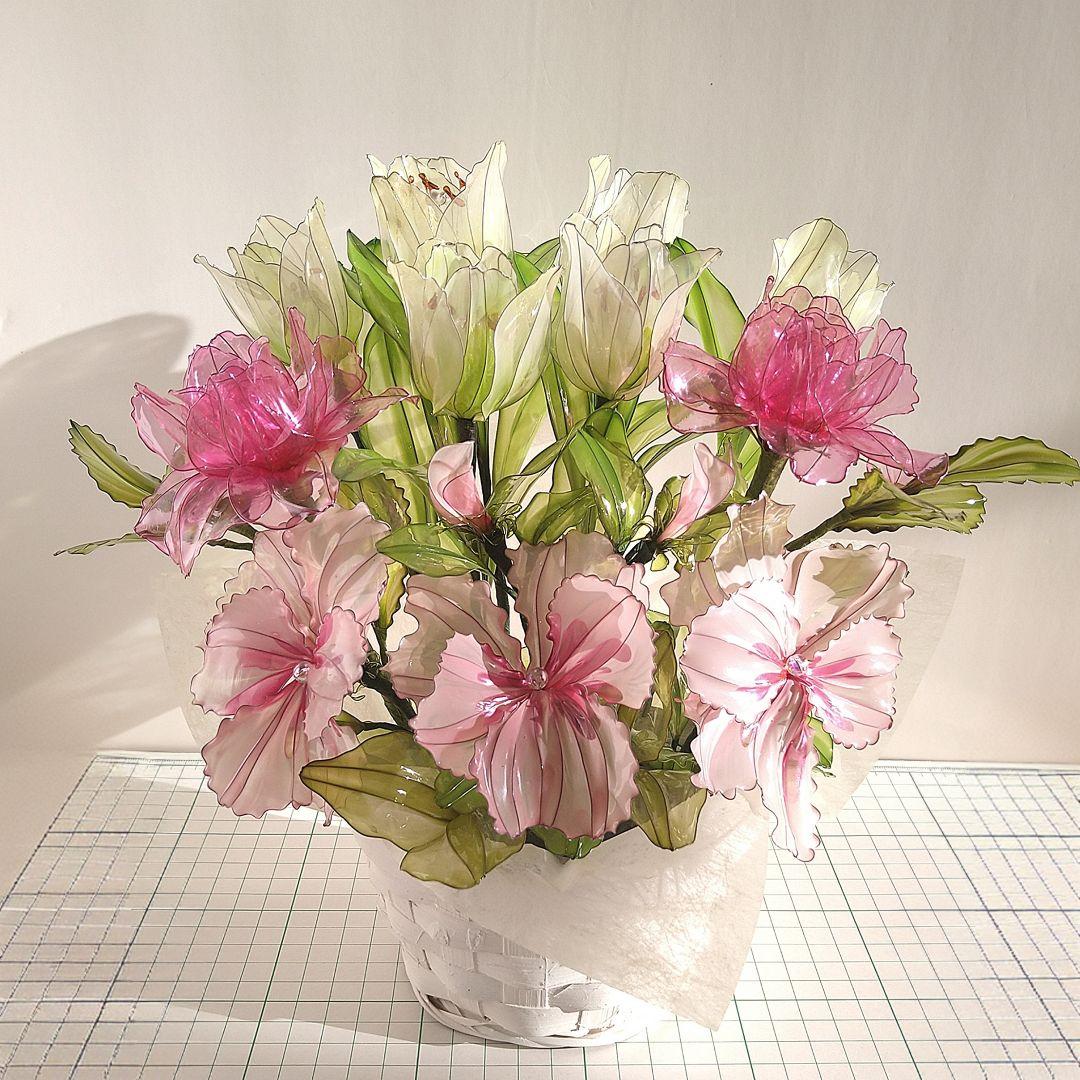 ✫姫空木☆彡 No.293とカトレアアレンジメント