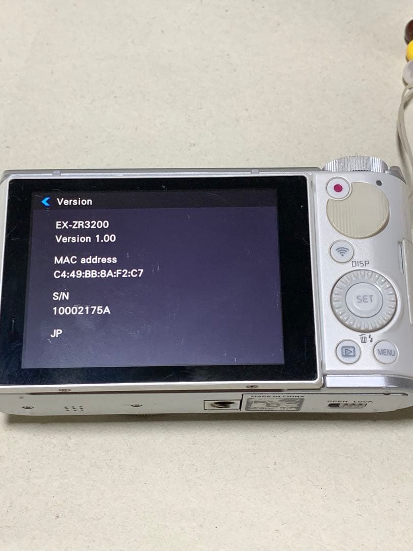CASIO EX-ZR3200 デジタルカメラ 本体