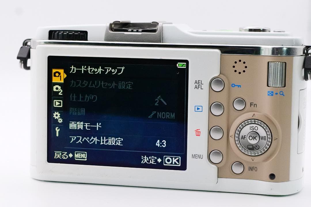 美品 OLYMPUS オリンパス PEN E-P1 14-42mmレンズセット