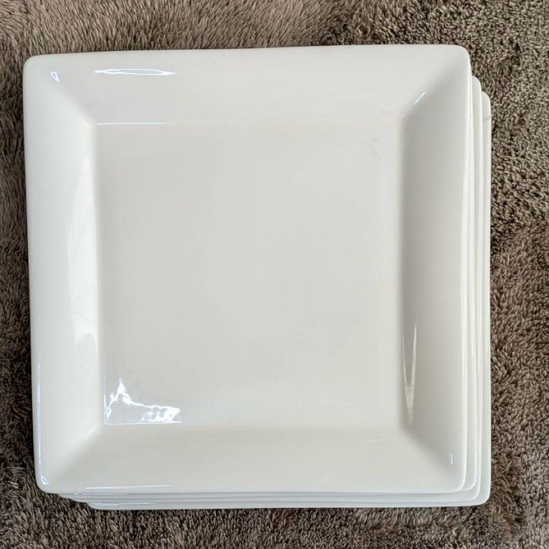 ビレロイボッホ　スクエア大皿　4枚セット