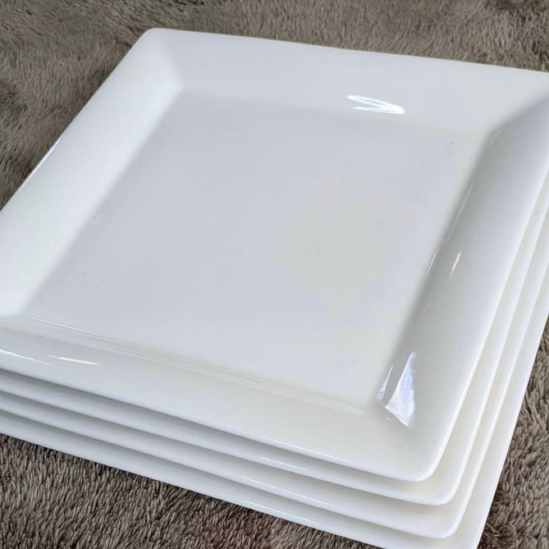 ビレロイボッホ　スクエア大皿　4枚セット