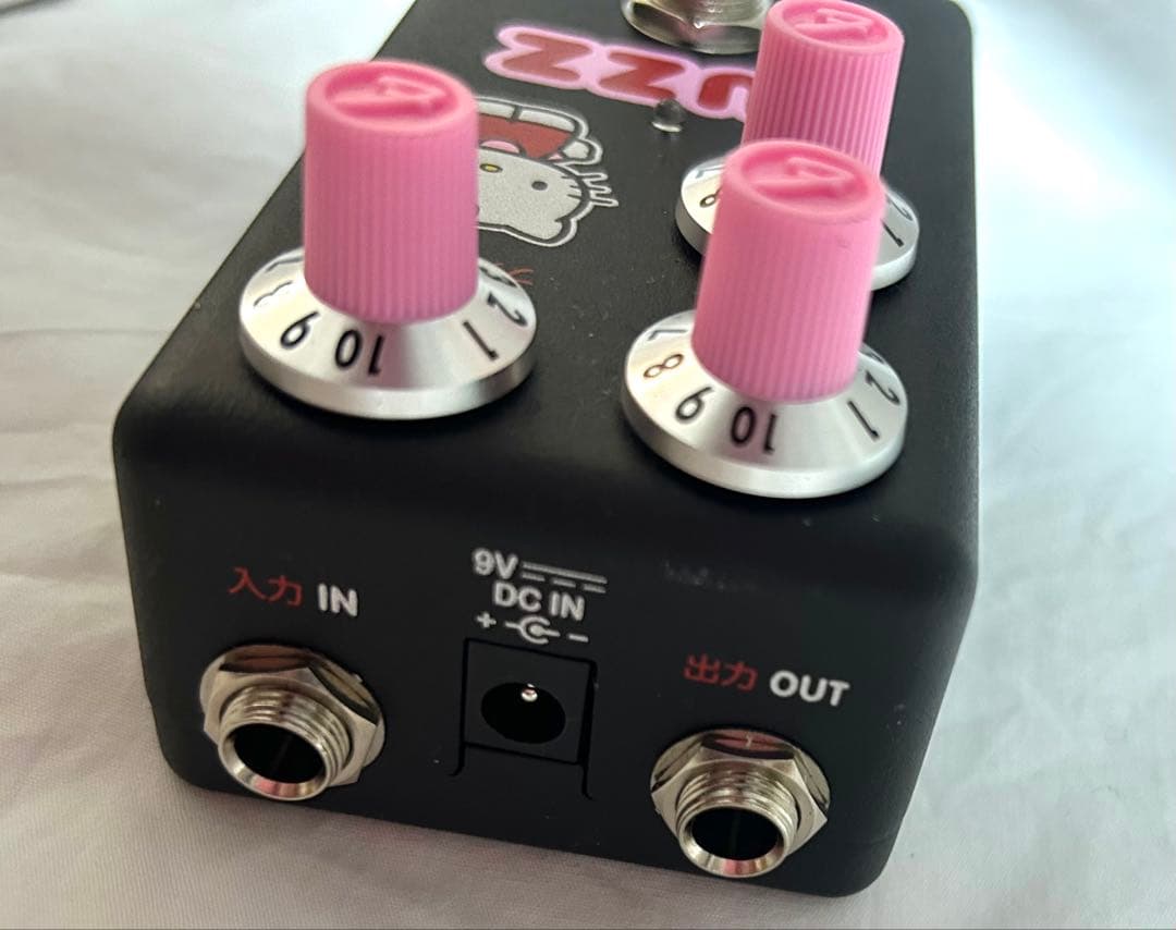 ギター Fender x Hello Kitty Black Fuzz Pedal