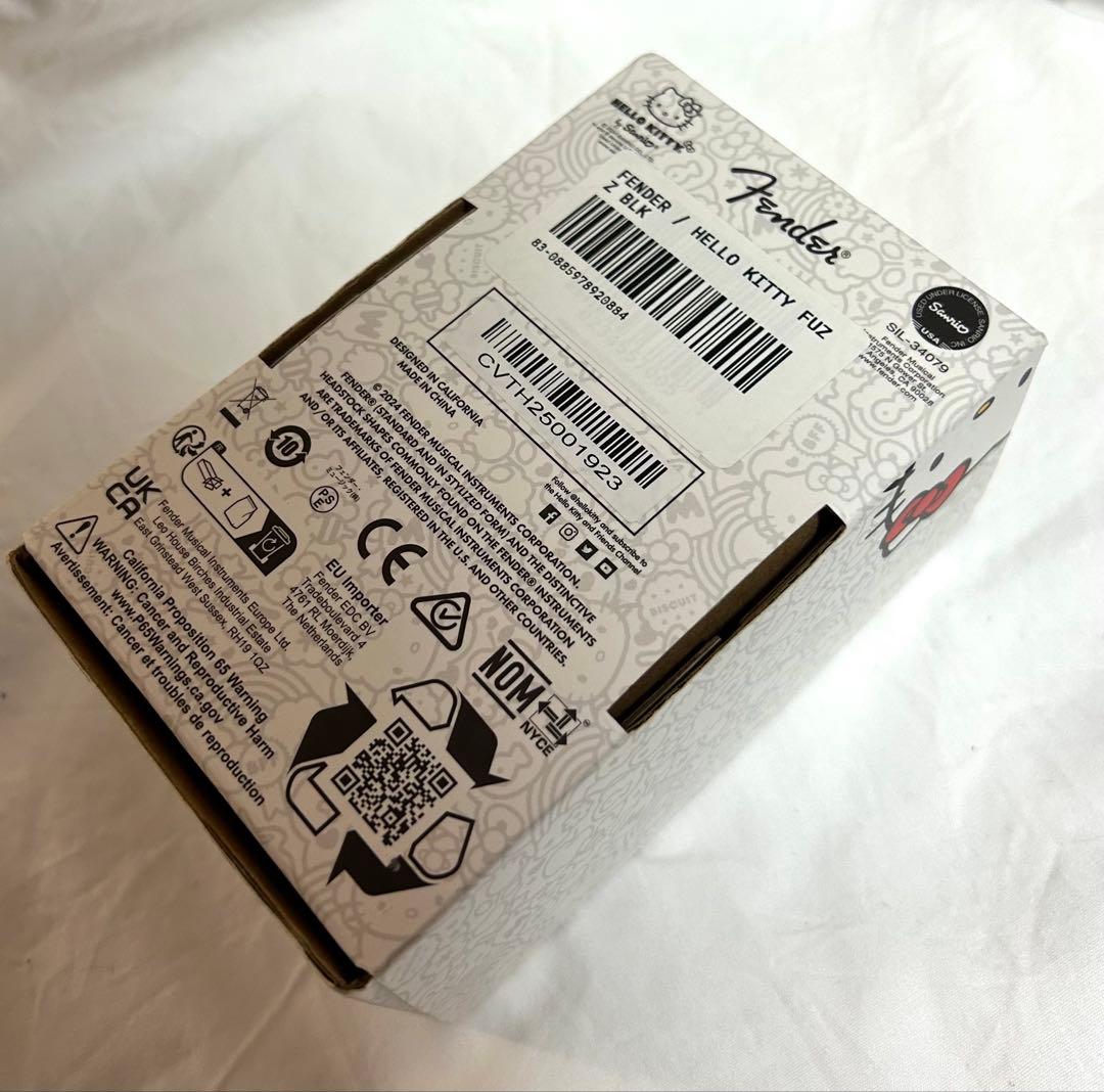 ギター Fender x Hello Kitty Black Fuzz Pedal