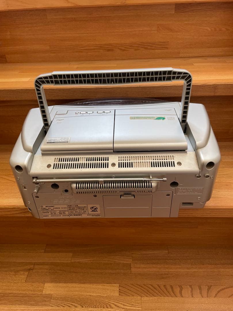 シャープCD・MD・カセットデッキ SD-FX200シルバー