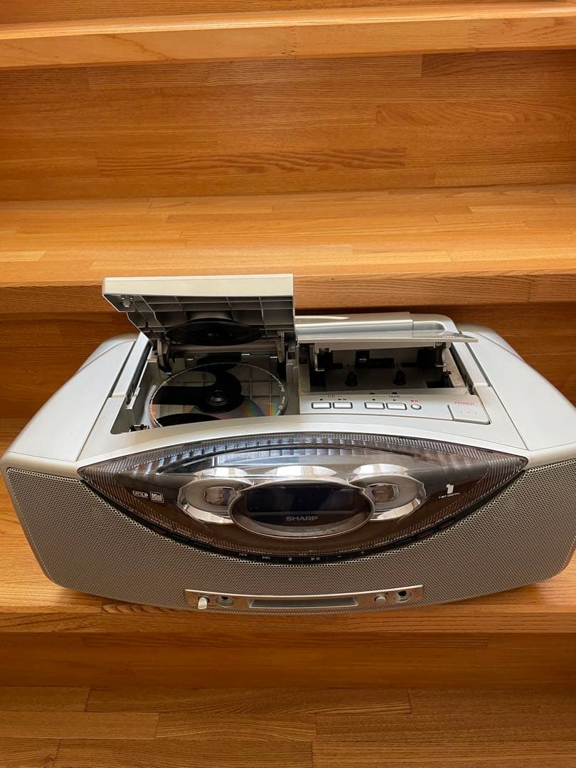 シャープCD・MD・カセットデッキ SD-FX200シルバー