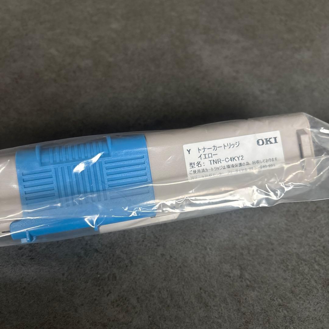 【純正】　TNR-C4KY2 トナーカートリッジ イエロー カートリッジ　未使用