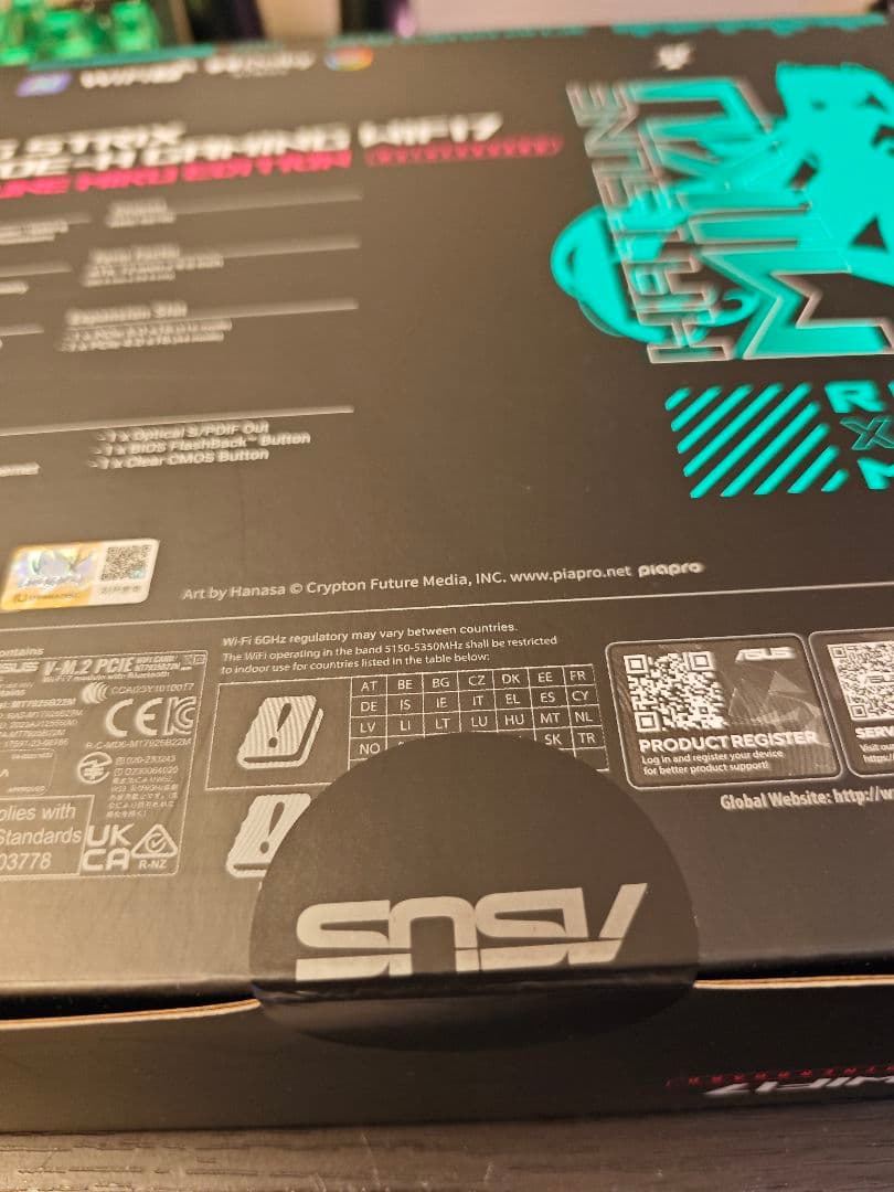 3/9まで出品 x870e-h +Ryuo IV + おまけ 初音ミク　コラボ