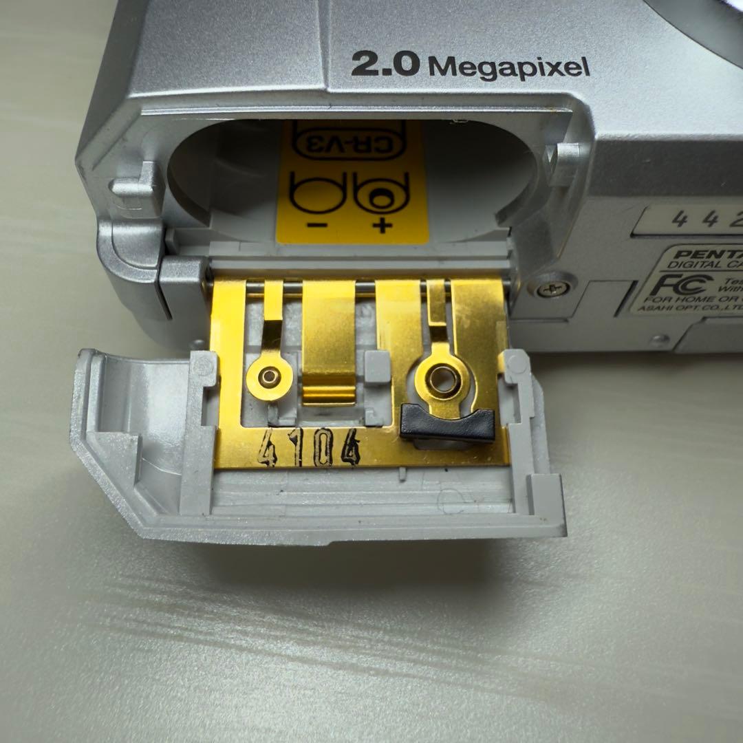 美品【単3電池で動く】自撮りもできるコンデジ PENTAX optio 230