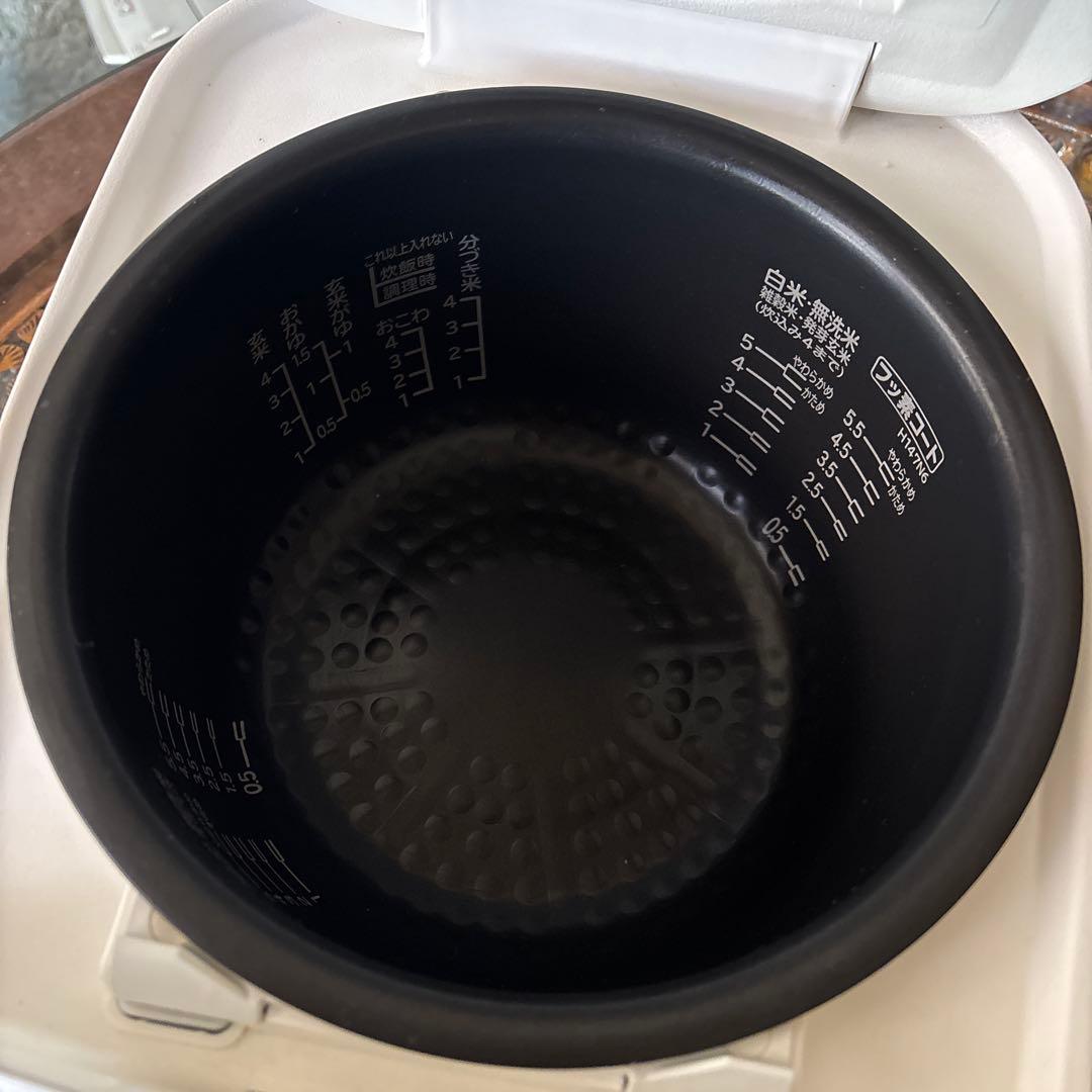 《みほ》HITACHI 圧力IH炊飯器 RZ-V1006M ホワイト