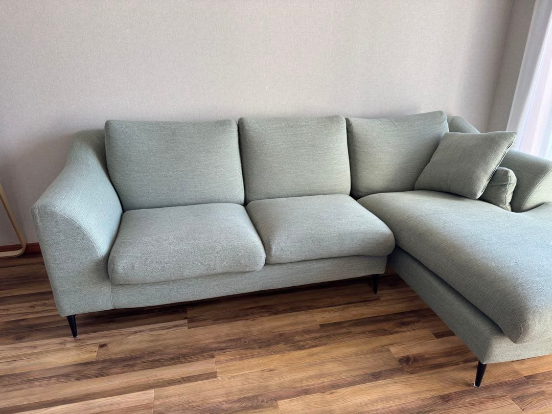 【NITORI】L字ソファ／カウチソファ 美品・引き取り限定