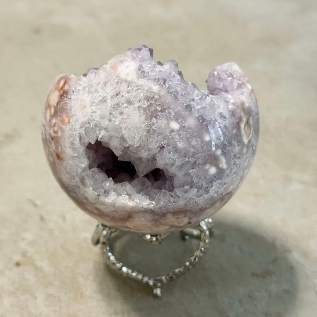 高品質ピンクアメジストスフィア/79.24mm