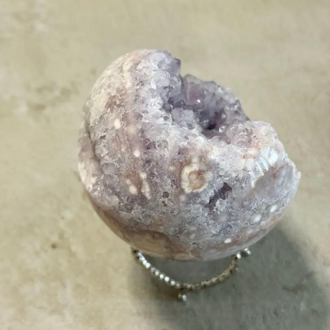 高品質ピンクアメジストスフィア/79.24mm