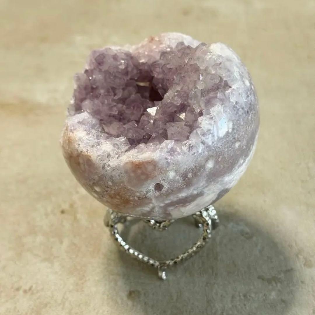 高品質ピンクアメジストスフィア/79.24mm