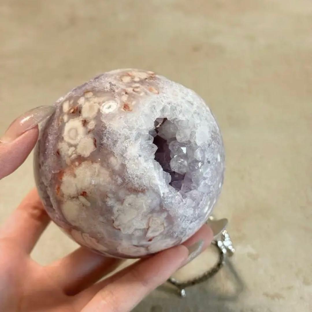 高品質ピンクアメジストスフィア/79.24mm